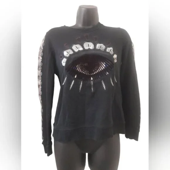 Kenzo Paris - Evil Eye Crewneck Sweater - Size: Small - Picture 2 of 10